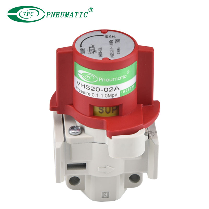 VHS Series Pressure Relief 3 Port Valve with Locking Holes