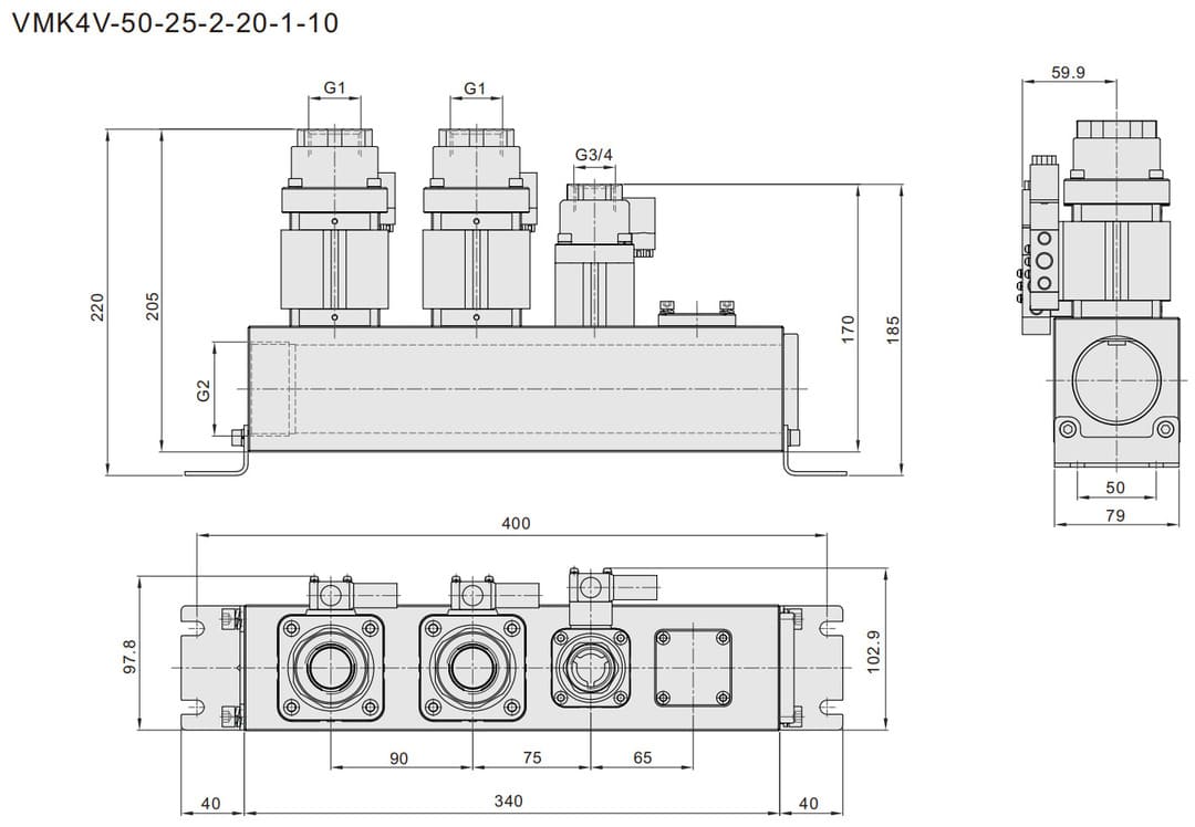 VMK coaxial valve (10) müller co ax distributors