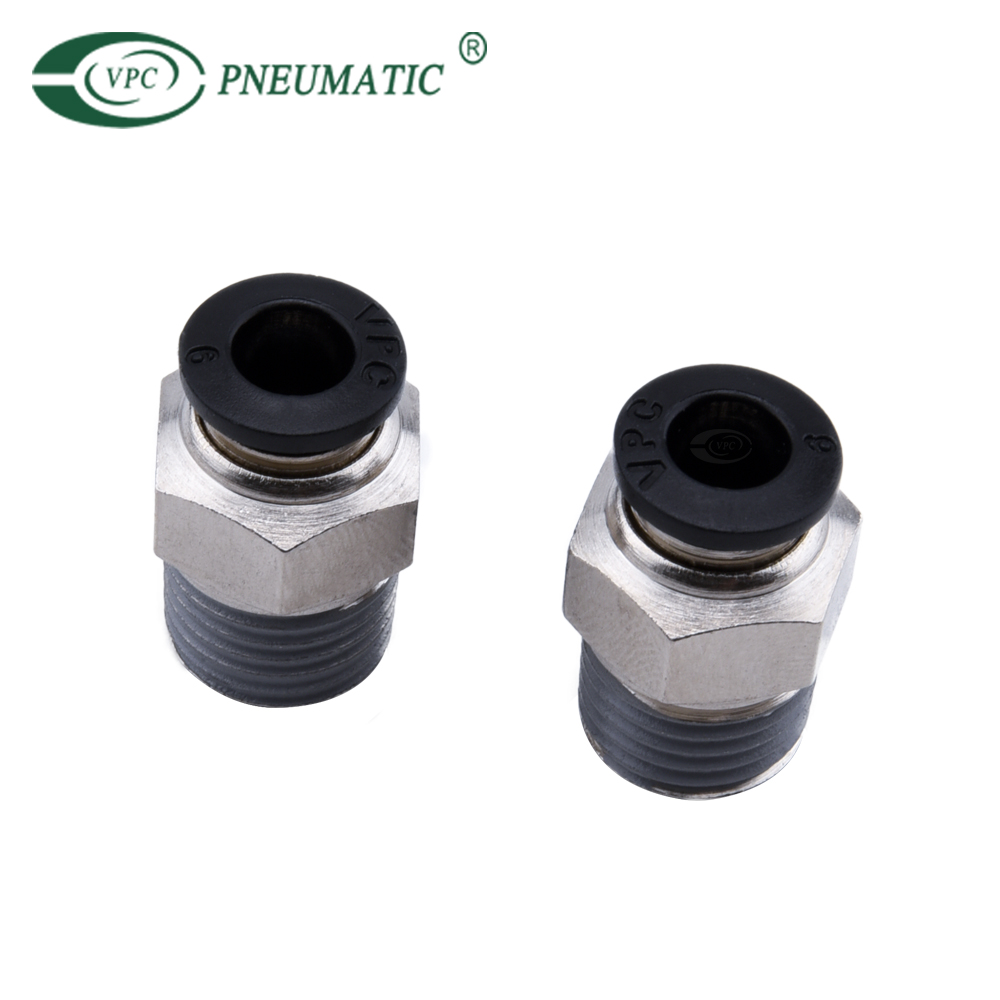 PC Male Straight Pneumatic One Touch In Fitting