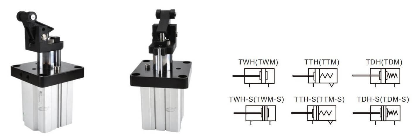 pneumatic stopper cylinder symbol