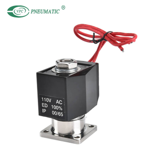 GAB Series 2 Way Solenoid Valve, Zero Differential Pressure Type