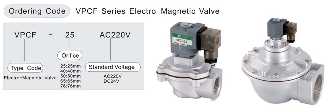 pulse valve for dust collector