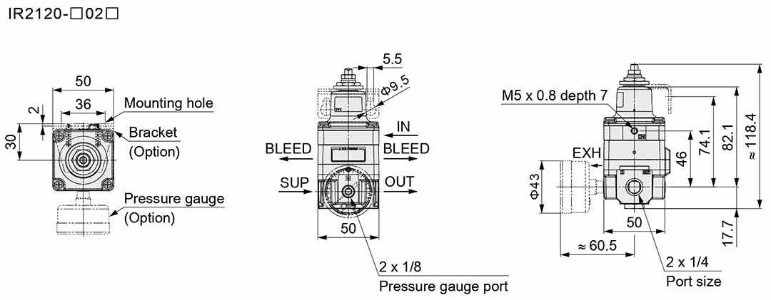 precision air regulator