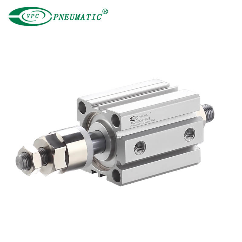 ACQJ Series Compact Cylinder Double Rod with Adjustable Stroke
