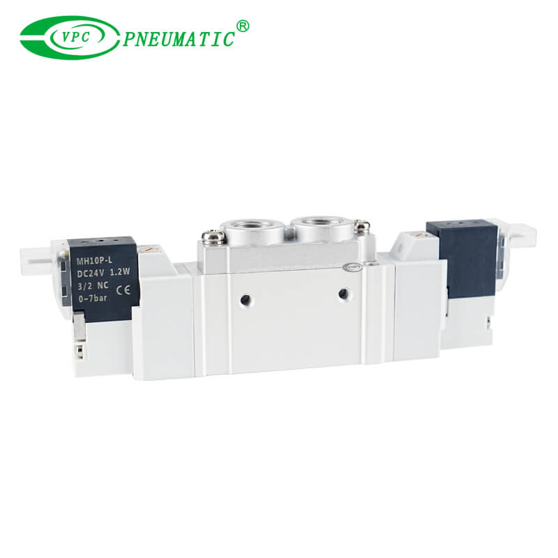 SY5000 Series 5 Port Single Solenoid Valve Built-in Cannula Type