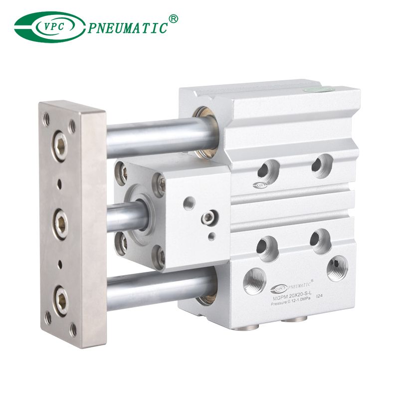 MLGP compact guide cylinder with lock