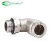 VL Series High Pressure Male Thread Elbow Fitting, Brass, 870 Psi