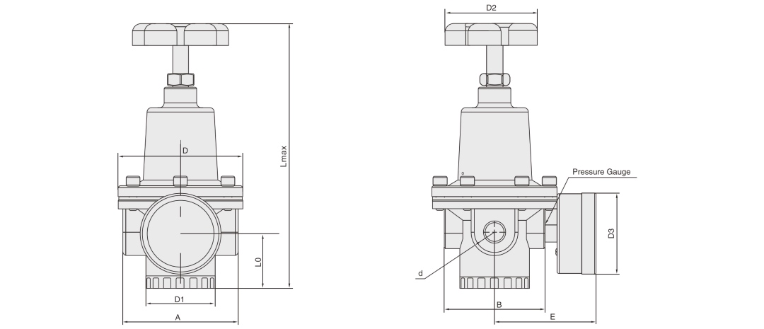 pneumatic pressure regulator