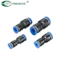 Plastic fitting PG 8mm NPT 1/2 threaded Union Straight Reducer Connectors Pneumatic fittings