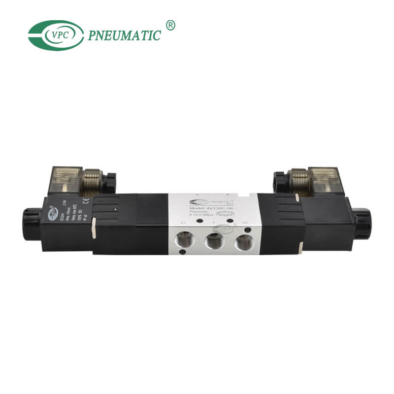 4V Series 3 Position 5 Port Center Exhaust Solenoid Valve