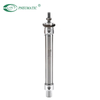 MAC Series Stainless Steel Mini Cylinder, Double Acting with Cushion, Swivelling Tail Type