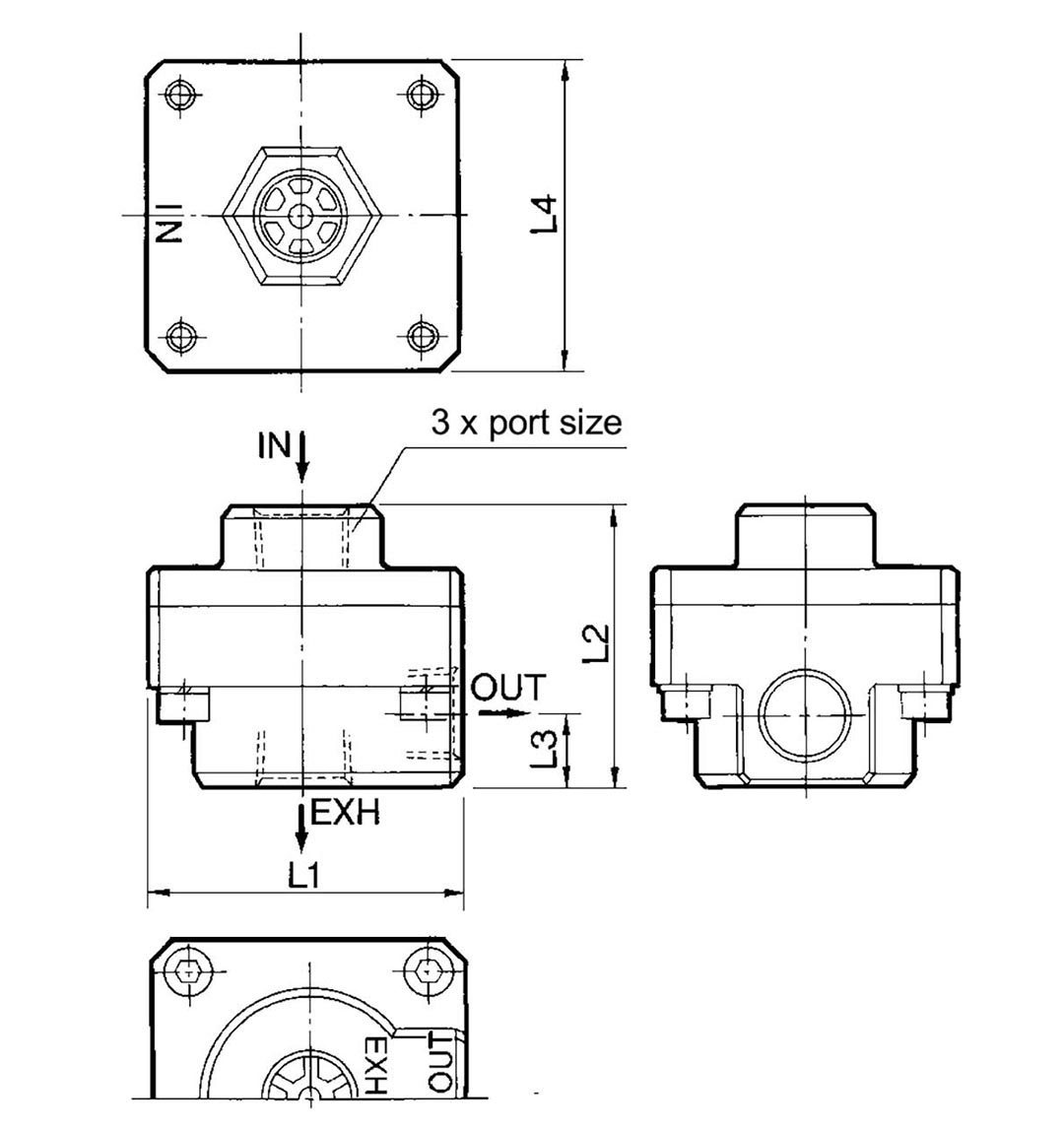quick exhaust valve diaphragm