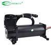 444C Air Bag Suspension Compressor, DC12V, 200Psi, Black