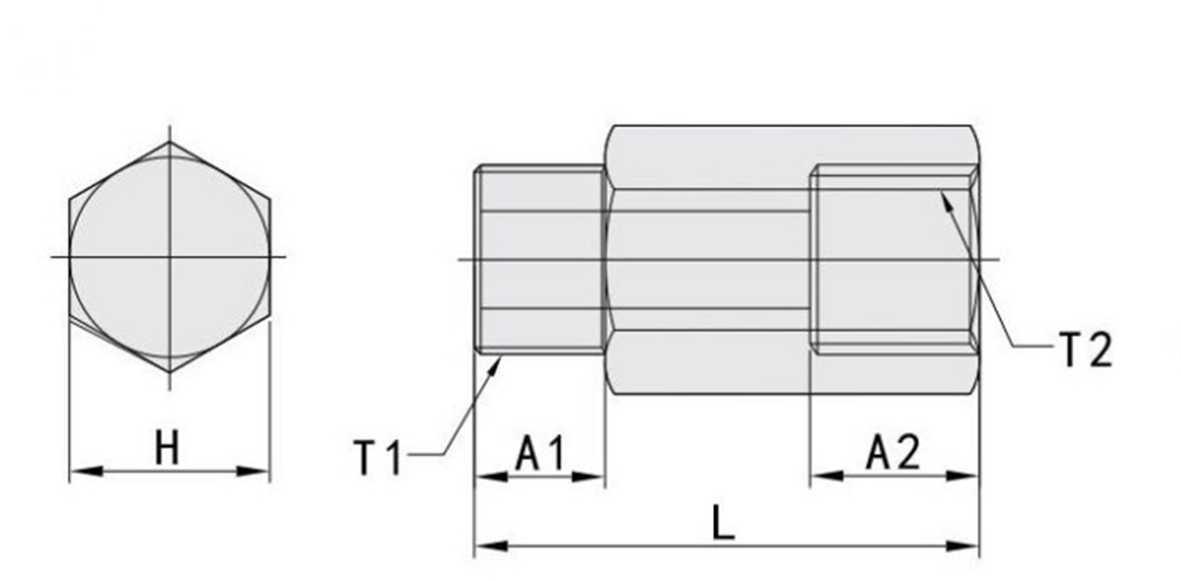 brass one way check valve
