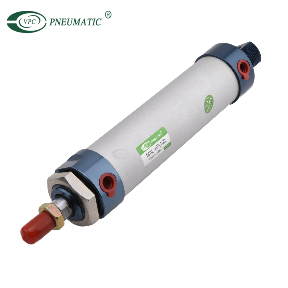 Airtac Cylinder MALJ Adjustable Stroke Round Stainless Steel Small Pneumatic Air cylinder
