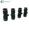 PU Straight Union Plastic Push In Pneumatic Air Fitting PU06 PU08 PU10 PU12 PU14 PU16