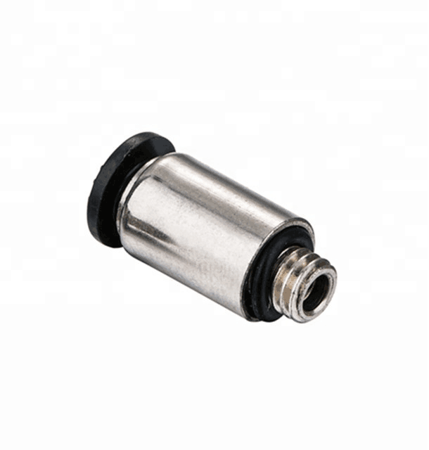 Mini Air Connectors One Touch Push Lock Male Straight Coupling Connect Pu Pipe Pneumatic Fittings