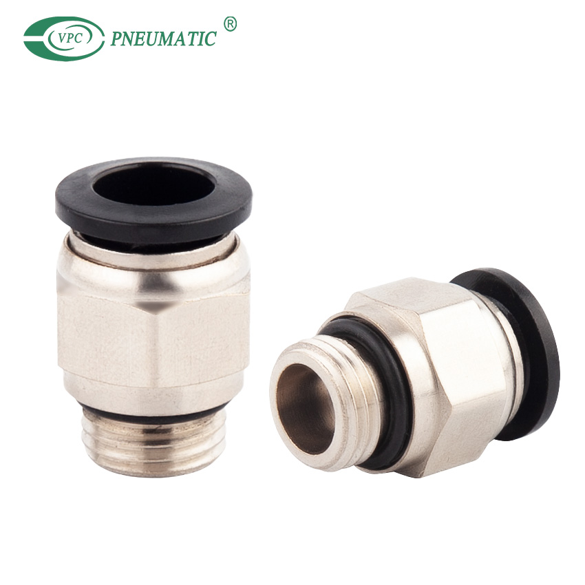 VPC-G Male Thread Straight Fitting with O-Ring