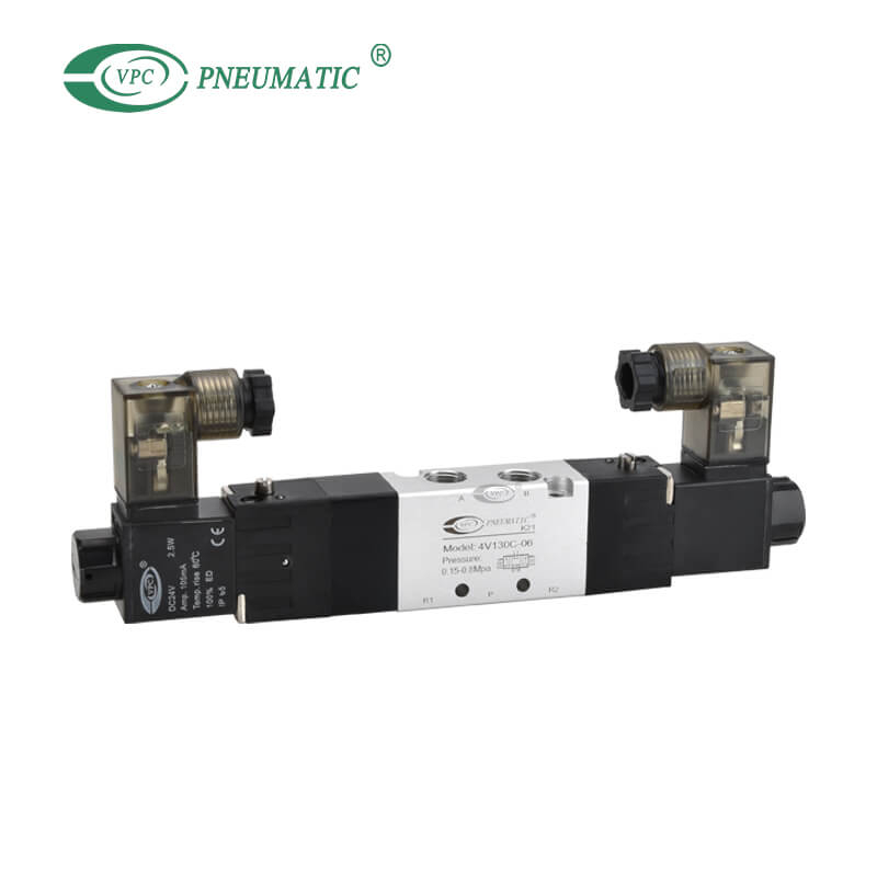 4V Series 3 Position 5 Port Center Close Solenoid Valve