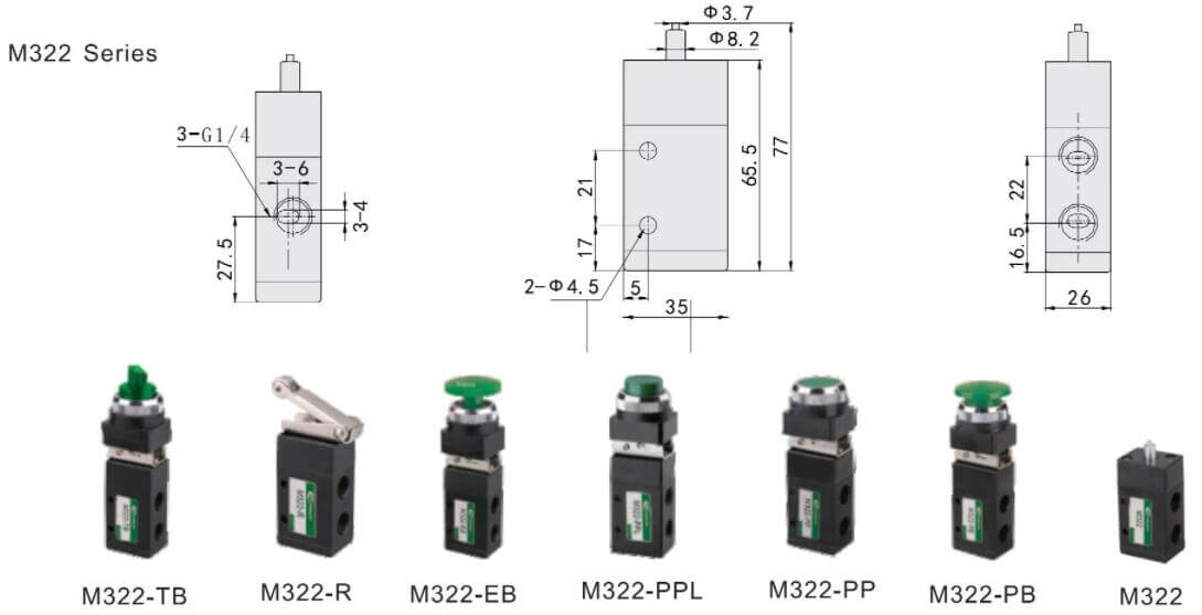 manual air valve switch