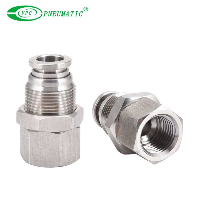 SSPMF Stainless Steel Bulkhead Fitting