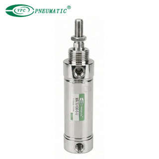 MA Series Stainless Steel Mini Cylinder, Flat-end Type, European Standards Big Bore