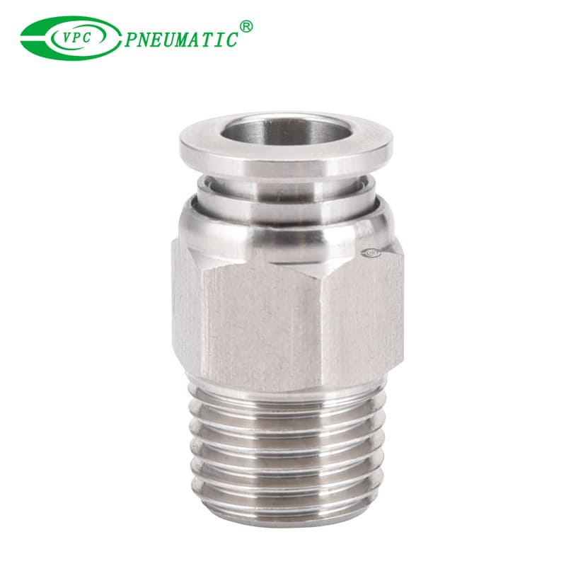 Stainless Steel Male Thread Straight Fitting