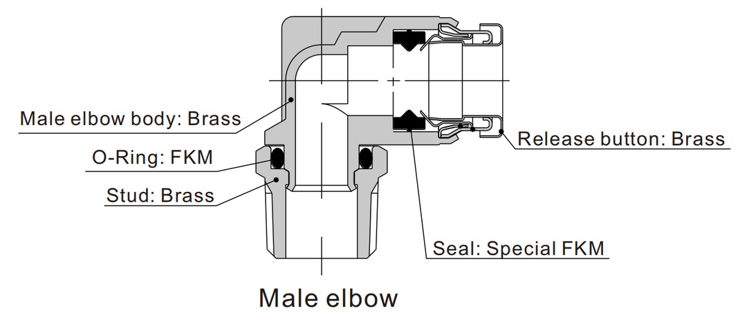 brass air fitting