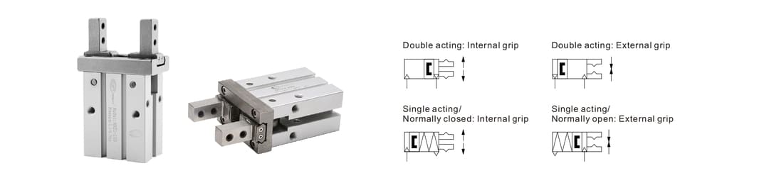 pneumatic parallel gripper