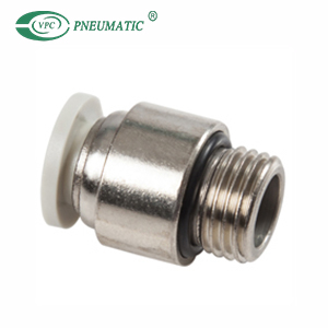 VPOC-G Male Thread Straight Fitting with O-Ring