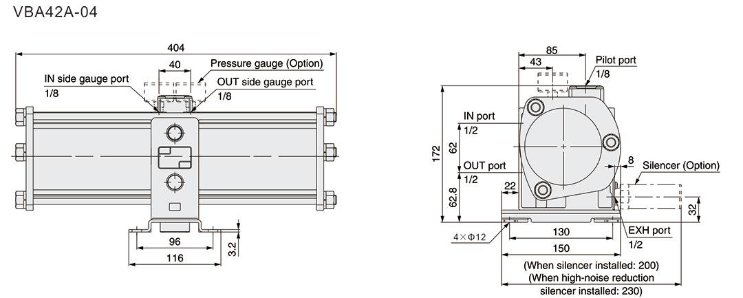 VBA42A booster regulator