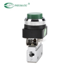 pneumatic manual control valve