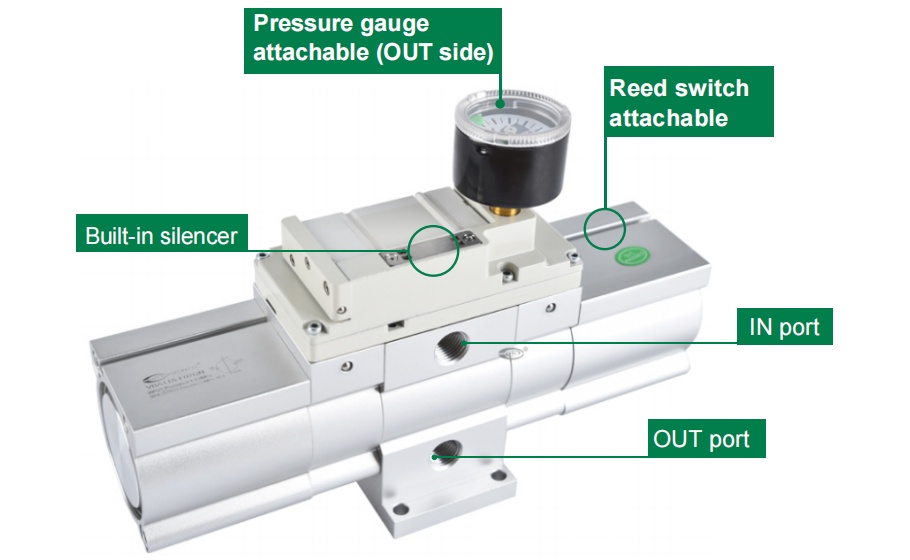 smc VBA pneumatic booster