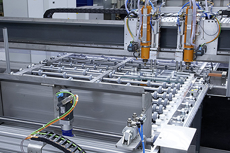 Glass manufacturing industry