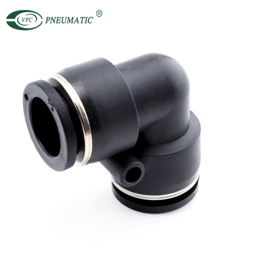 PV Elbow Union Plastic One Touch In Pneumatic Air Fitting PV06 PV08 PV10 PV12 PV14 PV16