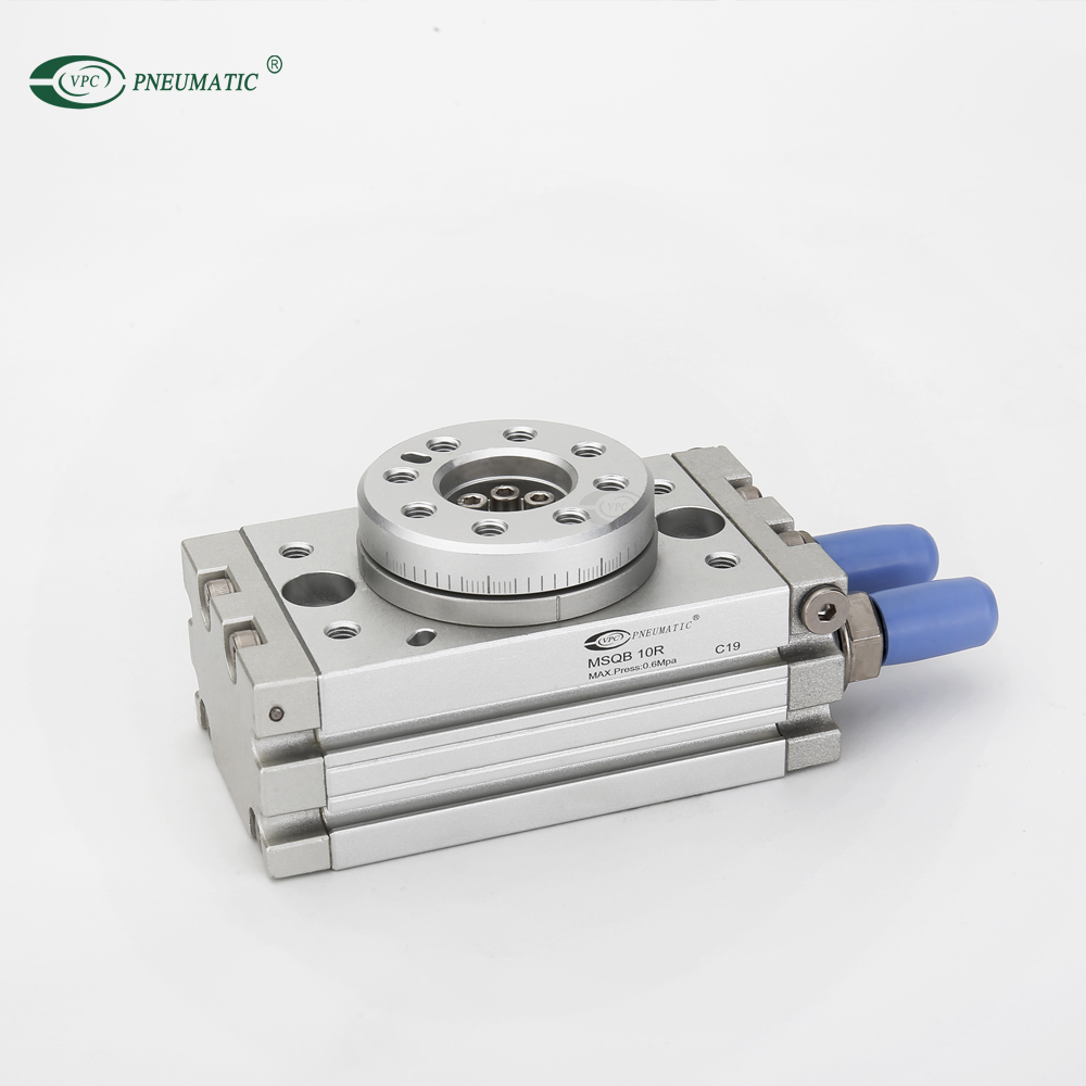 MSQ 10mm Table Diam Compact Rotary Actuator type Pneumatic Cylinder