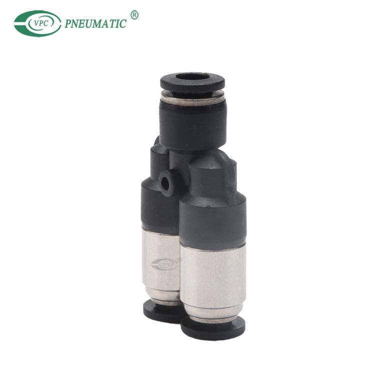 VCVPY Series Y Type Pneumatic Union Connector Check Valve
