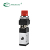 pneumatic push button valve