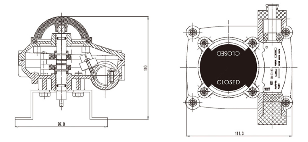 Limit switch box