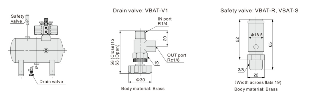 VBAT Series Air Tank