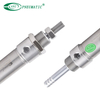 double acting double rod pneumatic cylinder