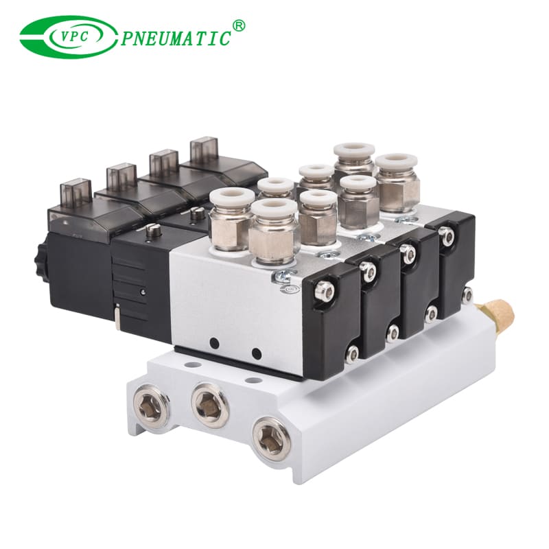 solenoid valve manifold block