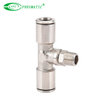 VB Series High Pressure Brass Fitting, T Type, Male Thread, 870 Psi