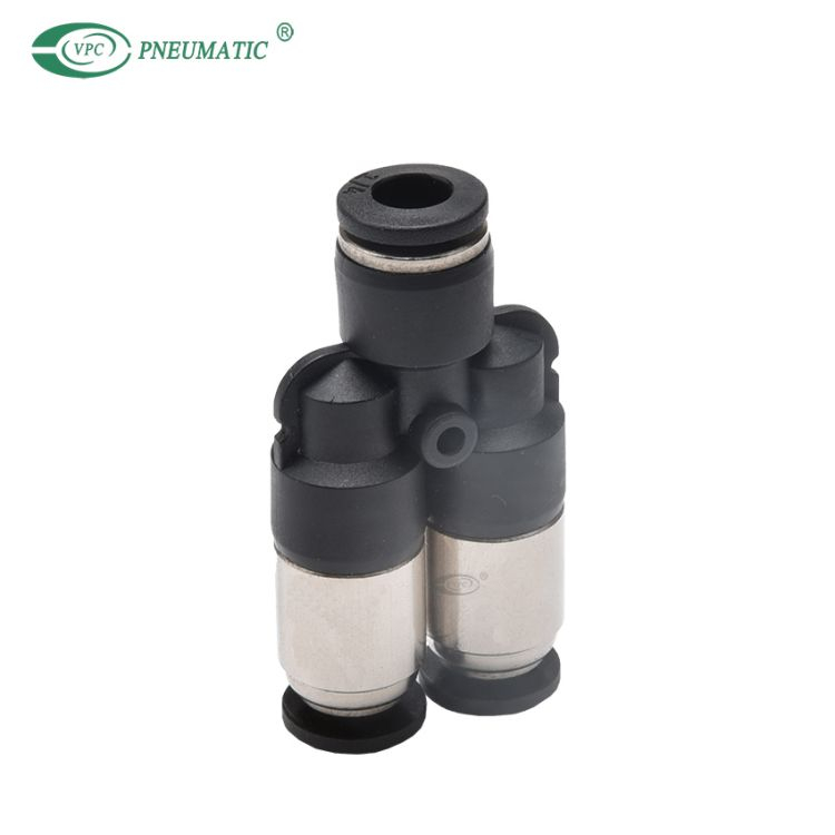VCVPY Series Y Type Pneumatic Union Connector Check Valve