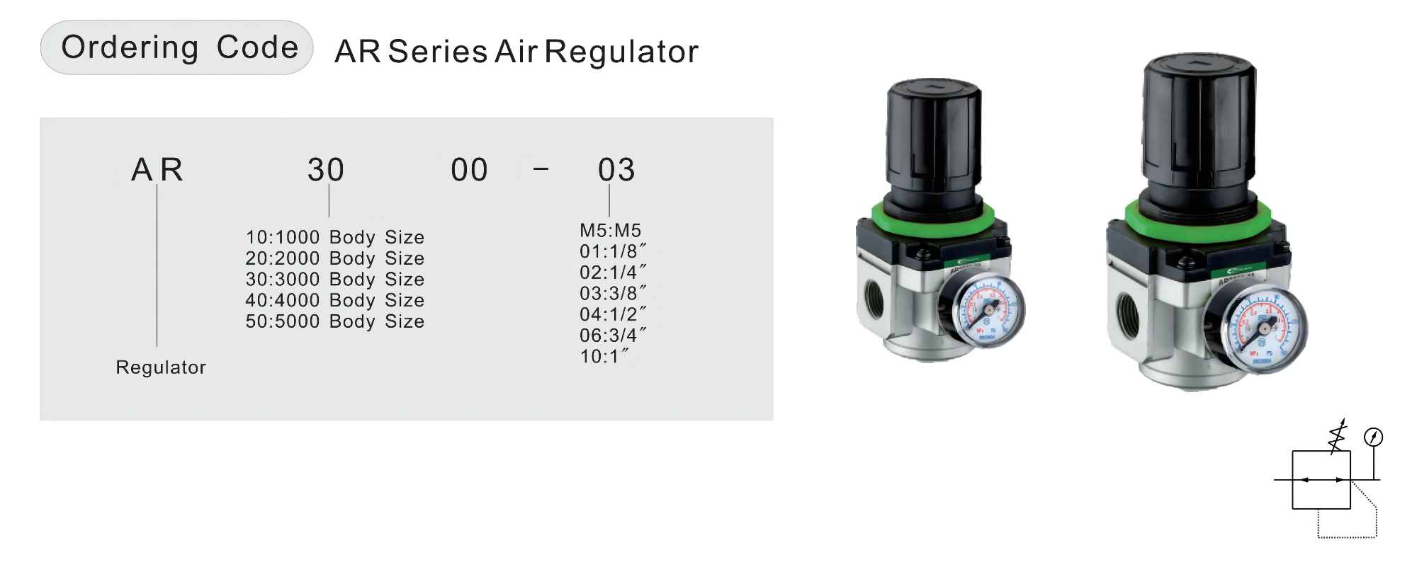 AR Series Air Regulator - Buy smc air regulator, pneumatic