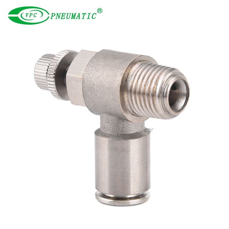 VVC Series High Pressure Speed Controller, Brass, 870 Psi