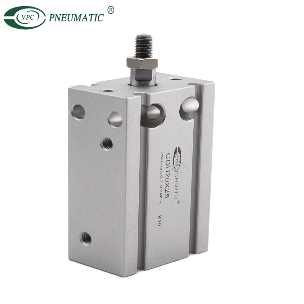 C(D)U Free Mount Installation Double Acting Pneumatic Air Cylinder 