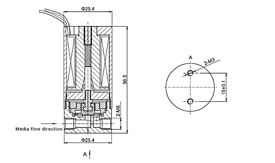 miniature solenoid valve dimensions