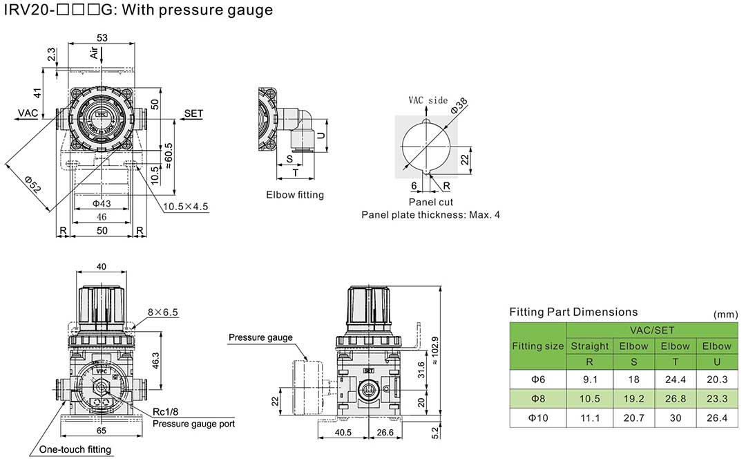 high pressure regulator