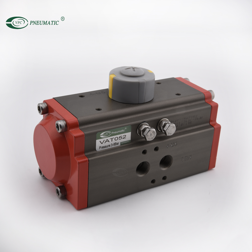 VAT Series ISO5211 Spring Return Pneumatic Rotary Actuator